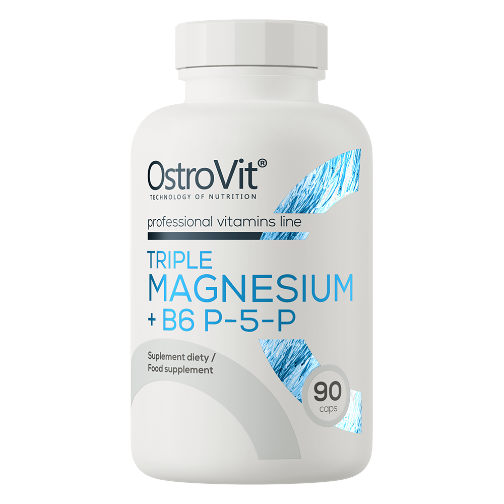 OstroVit Triple Magnesium B6 P 5 P 90 kapsułek 18 90 zł OstroVit