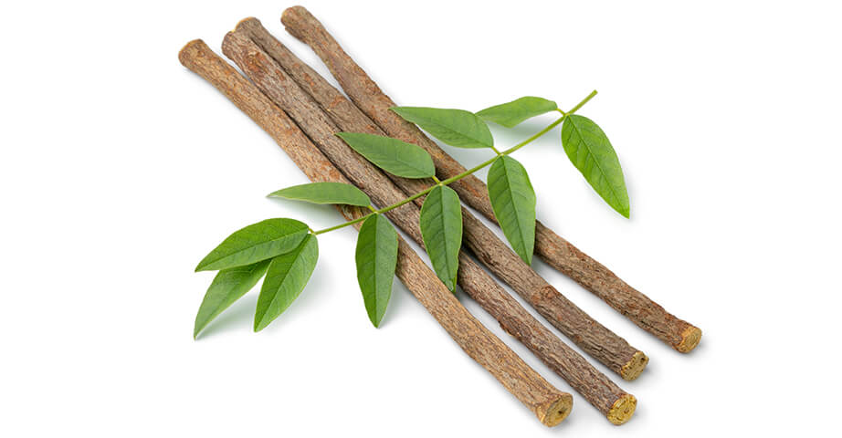 Use of liquorice in the food, pharmaceutical and cosmetics industries. Do the substances contained in liquorice root have a curative effect on respiratory diseases, fever or rheumatism?