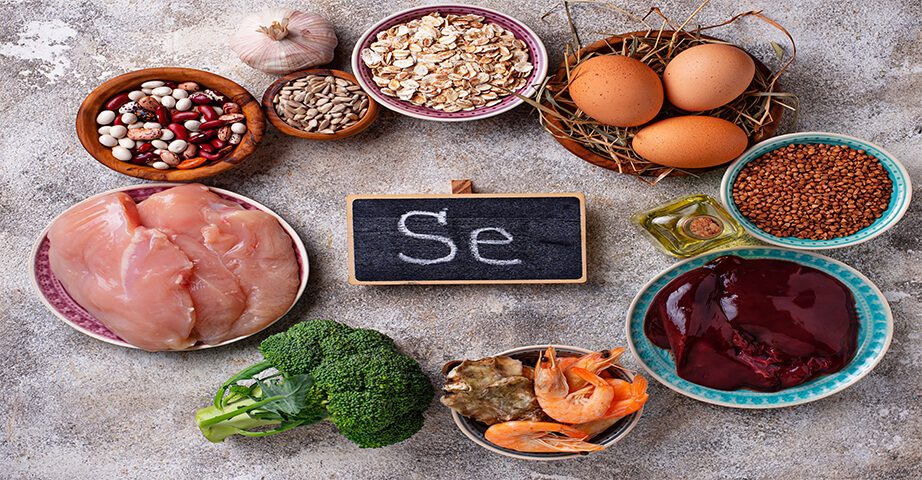 An adequate concentration of selenium in the human body supports the proper functioning of the thyroid gland, protects cells or prevents kidney failure. An example of occurrence is dry pulses.