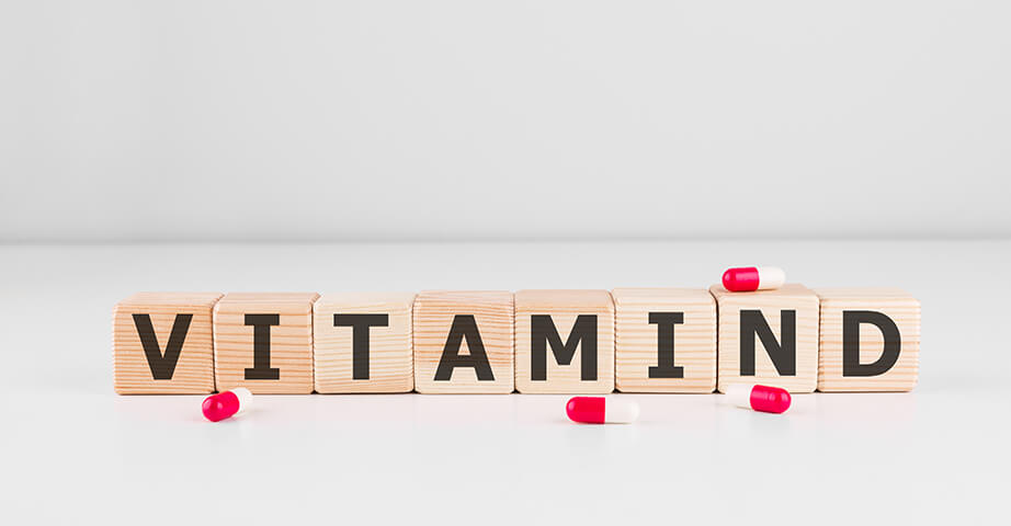 Vitamin D stimulates calcium absorption and supports bone mineralisation. Symptoms of vitamin D deficiency include muscle and bone pain, a general decrease in immunity and weakness, as well as problems in the functioning of the nervous system.