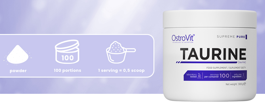 Ostrovit Taurine (300g) SHOP THỂ HÌNH