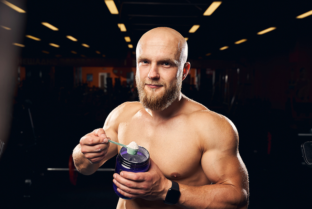 Recommended dosage and possible side effects of creatine OstroVit