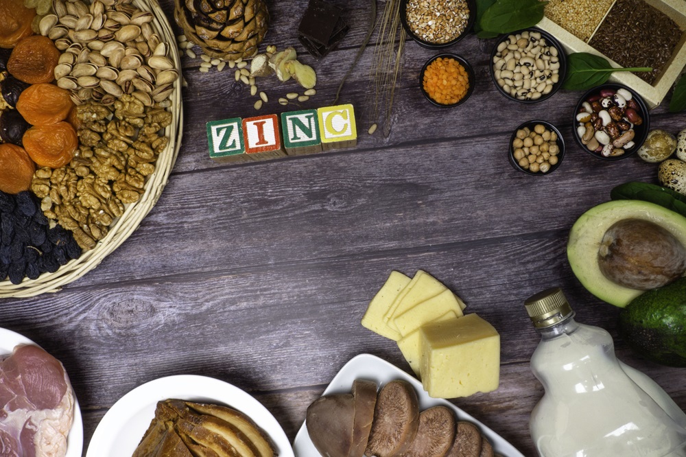 Zinc - properties, dietary and supplemental sources