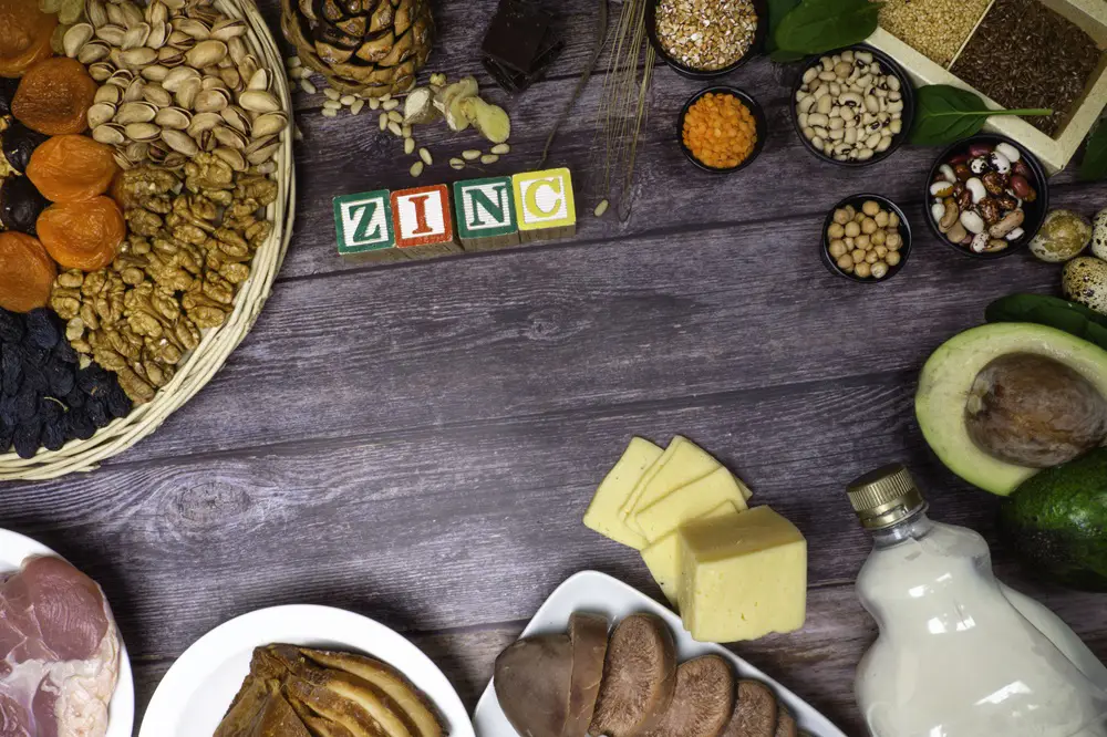 Zinc - properties, dietary and supplemental sources