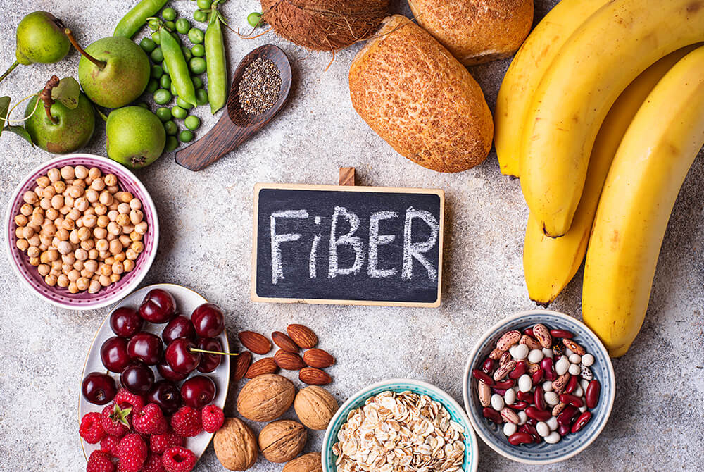Fibre - role in the body + table of fibre-rich products