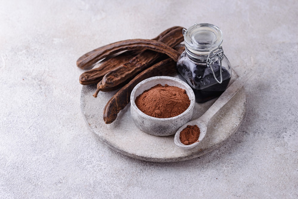 Carob - a valuable substitute for cocoa and a healthy substitute for sugar