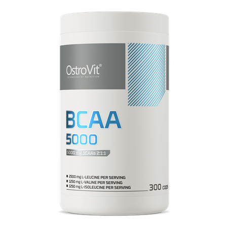 OstroVit BCAA 5000 mg 300 Kapseln