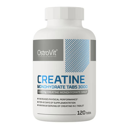 OstroVit Creatine Monohydrate 3000 mg 120 tablets