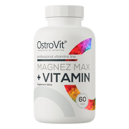 OstroVit Magnez MAX + Vitamin 60 tabs