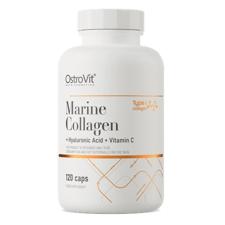 OstroVit Marine Collagen + Hyaluronic Acid + Vitamin C 120 capsules