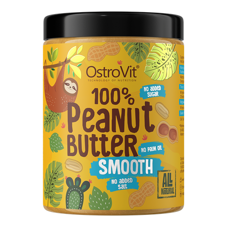 OstroVit Peanut Butter 100% Smooth 1000 g