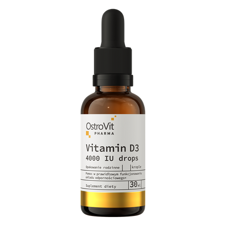 OstroVit Pharma Vitamin D3 4000 IU drops 30 ml
