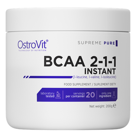 OstroVit Supreme Pure BCAA 2-1-1 Instant 200 g