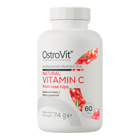 OstroVit Vitamin C Rose Hips 60 tabs