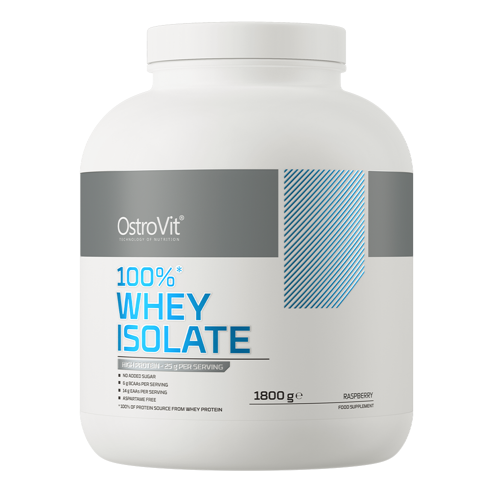 Ostrovit 100 Whey Isolate 1800 G Raspberry 3647 € Official Store Of The Manufacturer 3640