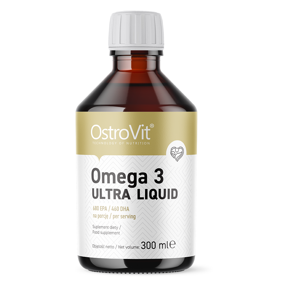 nietig behandeling klei OstroVit Omega 3 Ultra - Liquid 300 ml - 11,46 € - OstroVit.com