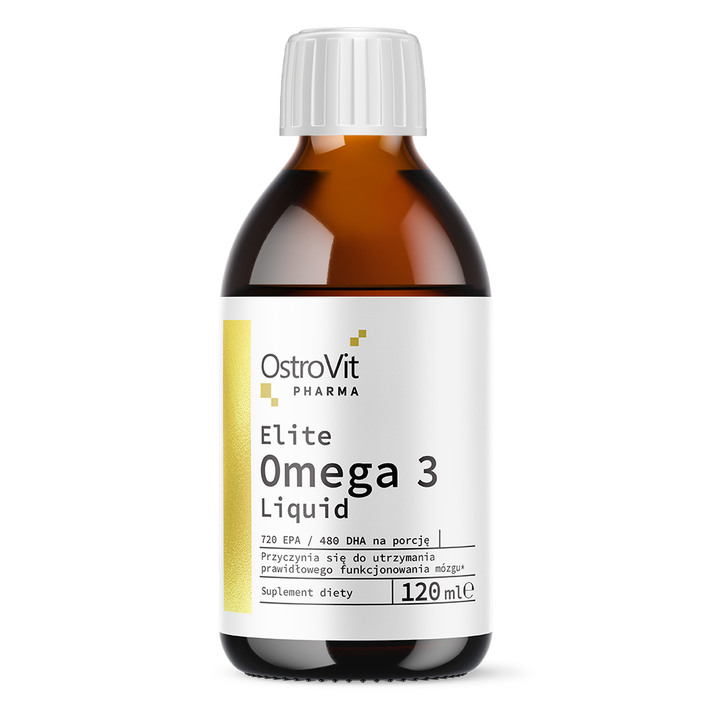 OstroVit Pharma Elite Omega 3 liquid 120 ml - 8,83 € | Official store