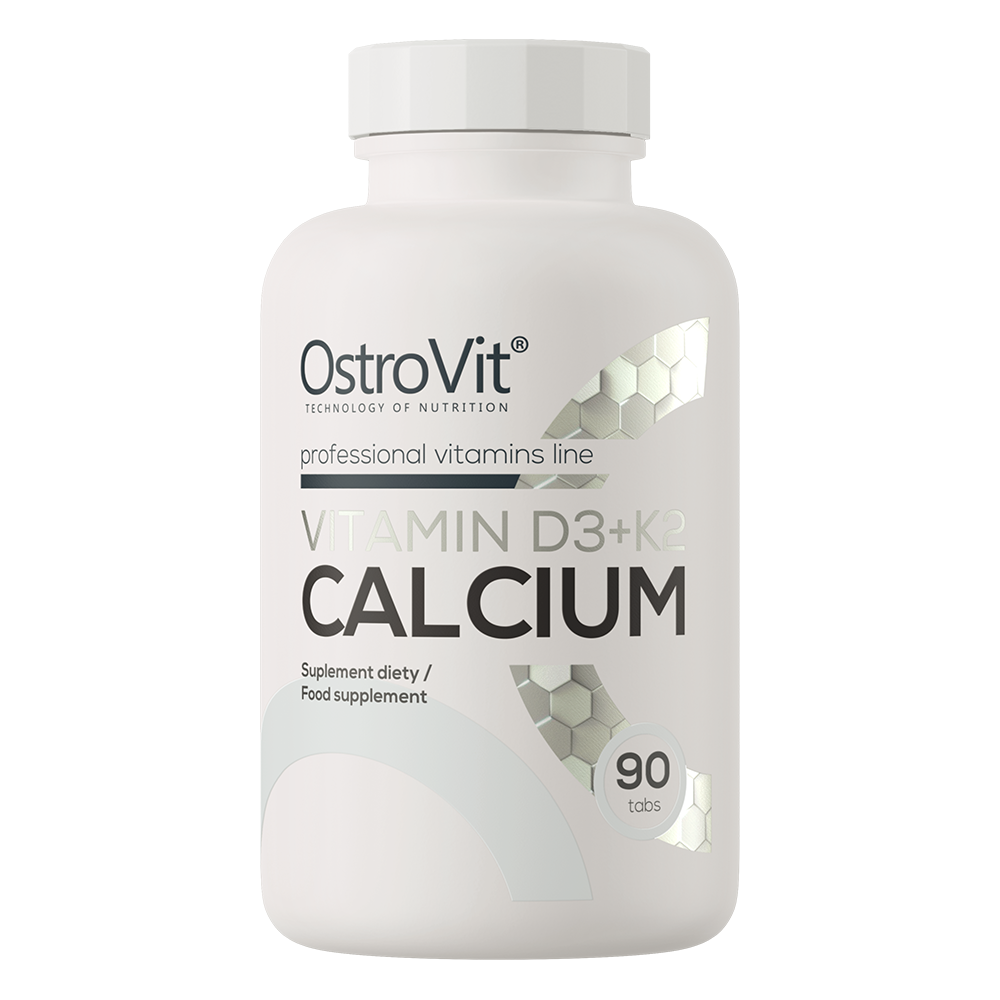 Dubbelzinnig Transparant calorie OstroVit Vitamin D3 + K2 + Calcium 90 tabs - 4,29 € - OstroVit.com