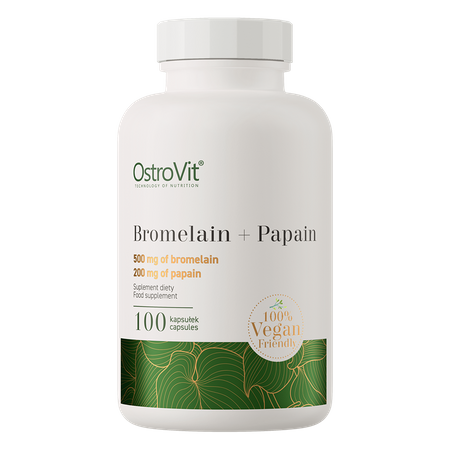 OstroVit Bromelina + Papaina VEGE 100 capsule