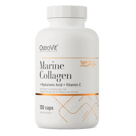 OstroVit Collagene Marino + Acido Ialuronico + Vitamina C 120 capsule