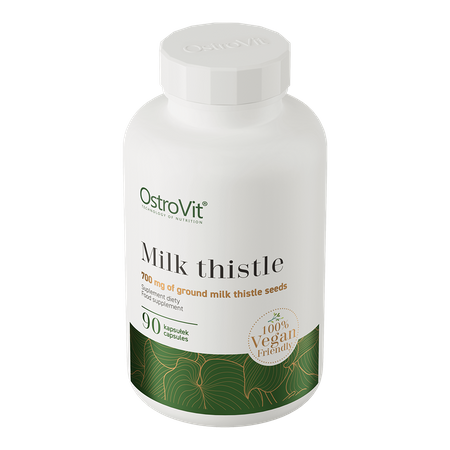 OstroVit Milk Thistle VEGE 90 vcaps - 3,30 € - OstroVit.com