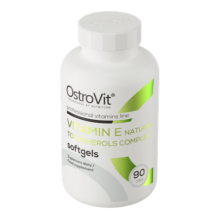OstroVit Vitamin E Natural Tocopherols Complex 90 caps - 6,41 € -