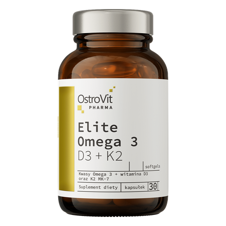 OstroVit Pharma Elite Omega 3 D3 + K2 30 Kapseln