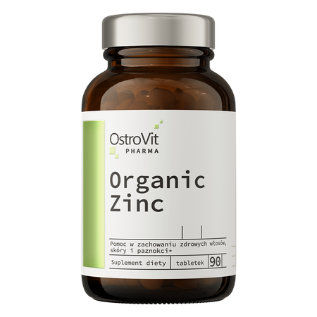 OstroVit Pharma Organic Zinc 90 Tabletten