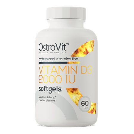 OstroVit Vitamin D3 2000 IU 60 Kapseln