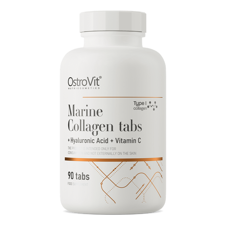OstroVit Marine Collagen + Hyaluronic Acid + Vitamin C 90 tablets