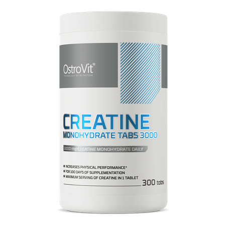 OstroVit Creatine Monohydrate 3000 mg 300 tablets