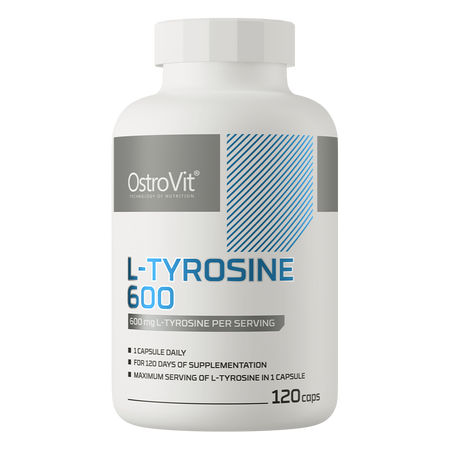 OstroVit L-Tyrozyna 600 mg 120 kapsułek