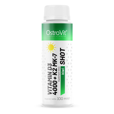 OstroVit Vitamin D3 4000 IU + K2 MK-7 Shot 100 ml