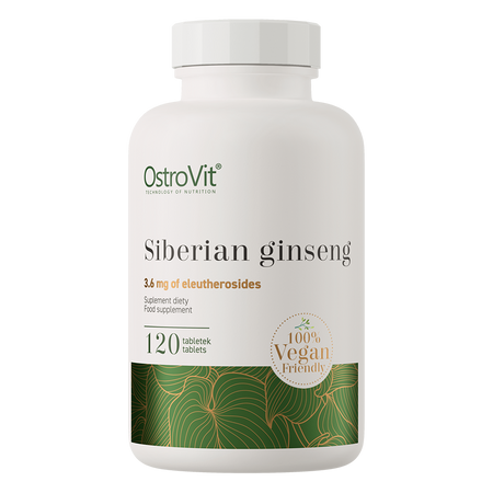 OstroVit Siberian Ginseng VEGE 120 tablets