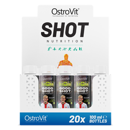20 x OstroVit KEEZA Good Shot Pre-Workout 100 ml