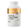 OstroVit Kurkumina + Czarny Pieprz + Imbir 90 tabletek