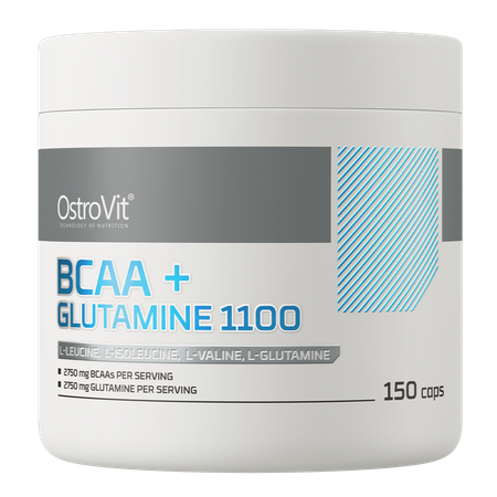 OstroVit BCAA + Glutamine 1100 mg 150 capsules