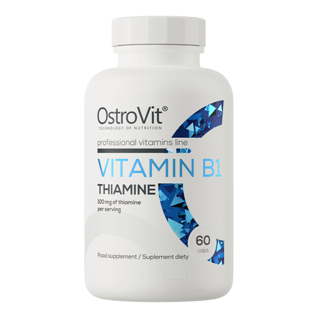 OstroVit Witamina B1 Tiamina 60 kapsułek