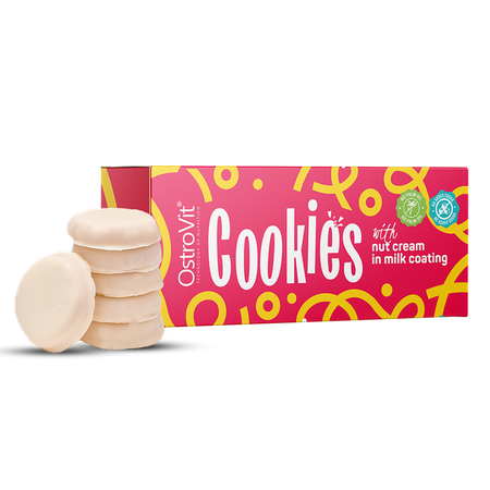 OstroVit Cookies with peanut cream with a milk glaze 128 g