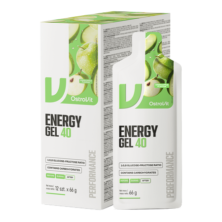 OstroVit Energy Gel 40 BOX 12 x 66 g