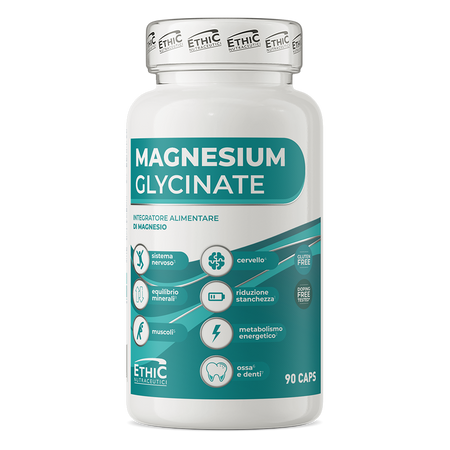 Ethic Nutraceutici Глицинат Mагния 90 капсул
