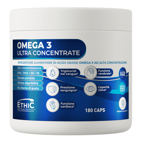 Ethic Nutraceutici™ Omega 3 Ultra Concentrate 180 capsules