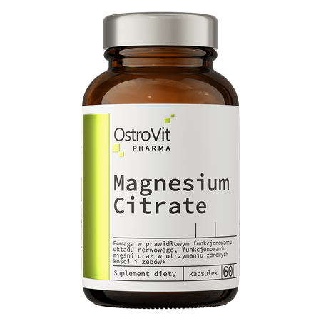 OstroVit Pharma Cytrynian Magnezu 60 kapsułek