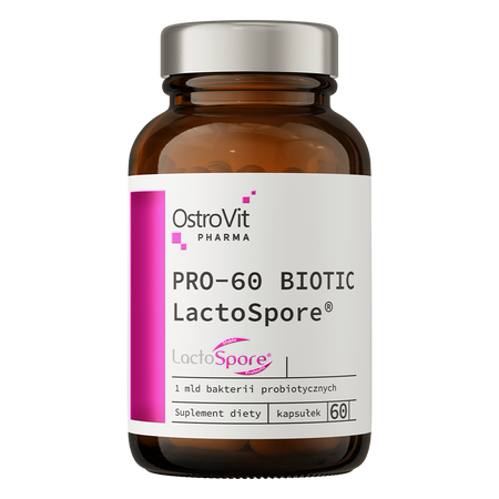 OstroVit Pharma PRO-60 BIOTIC LactoSpore® 60 capsules