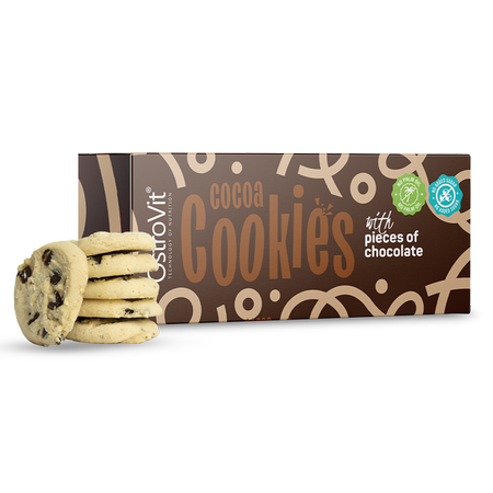 Ostrovit Plätzchen mit Schokoladenstückchen 130 g