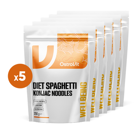 OstroVit Makaron Konjac Spaghetti 5 x 250 g