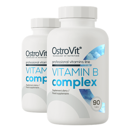 2 x OstroVit Витаминный комплекс B 90 таблеток
