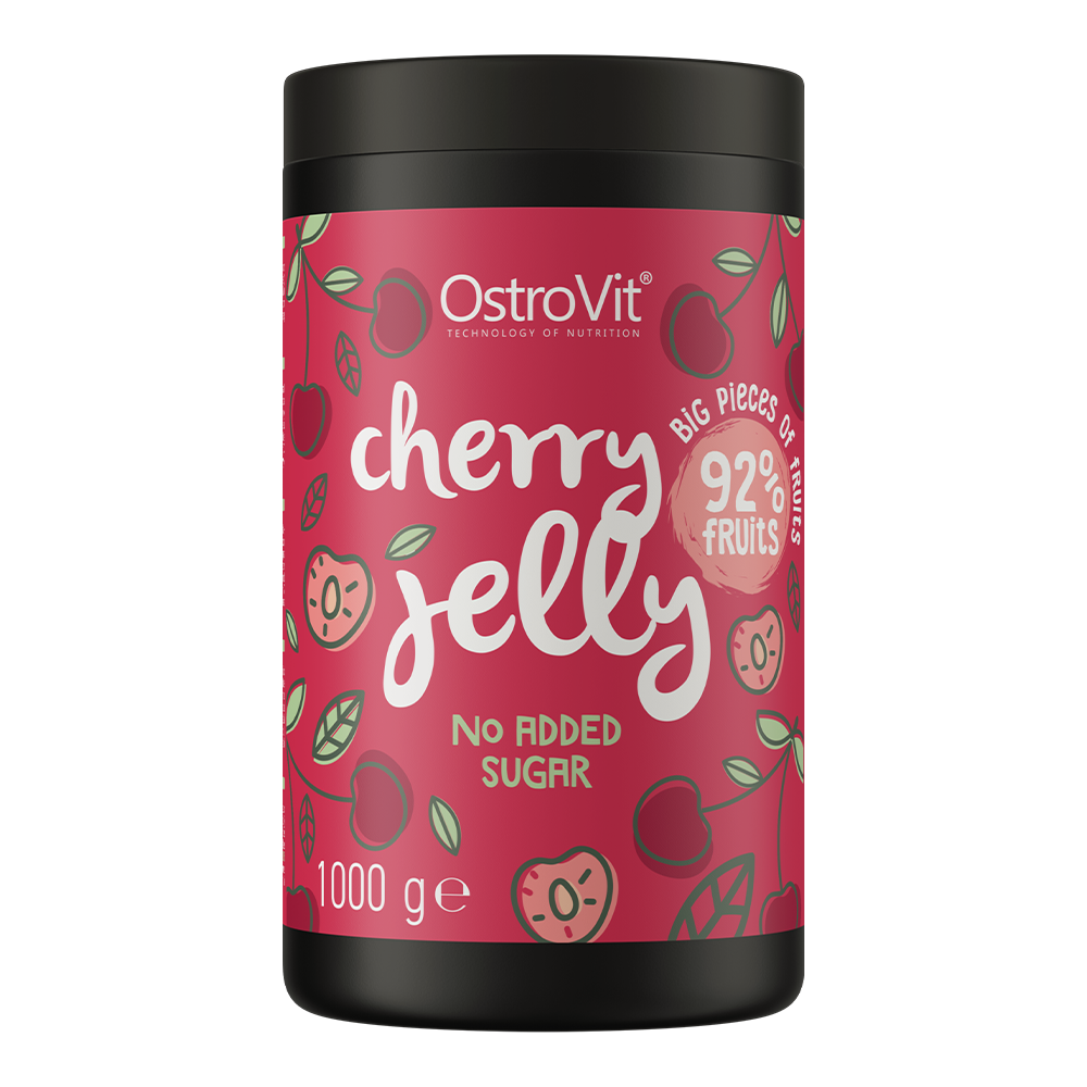 OstroVit Cherry Jelly 1000 г вишневый - 10,11 € Официальный магазин  производителя