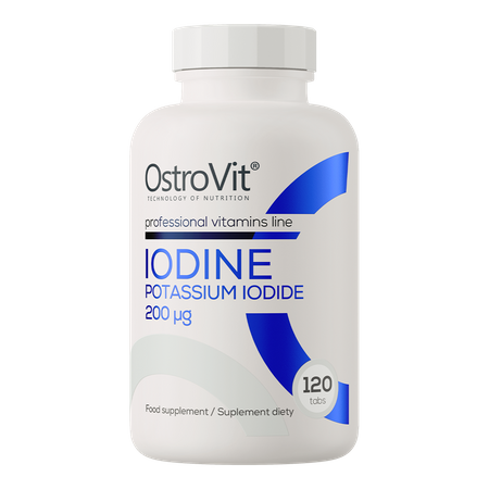 OstroVit IODINE Potassium Iodide 200 μg 120 tablets