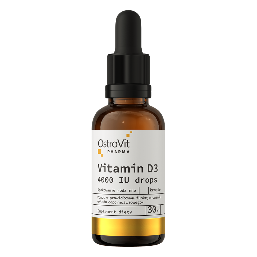 OstroVit Pharma Витамин D 4000 МЕ капли 30 мл - 4,75 € Официальный ...